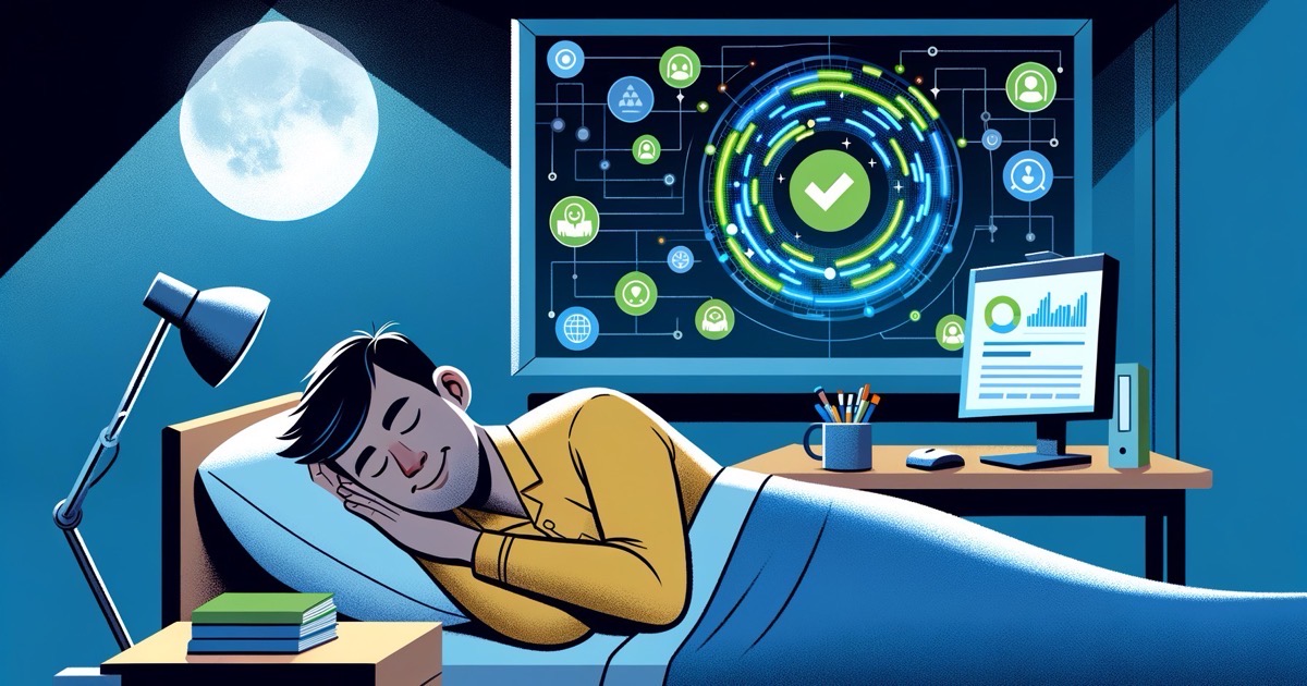 Well-designed systems let engineers sleep peacefully
