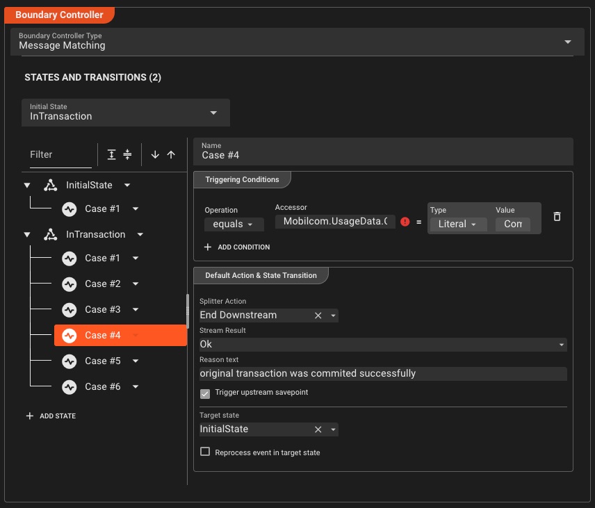 Windowing configuration UI