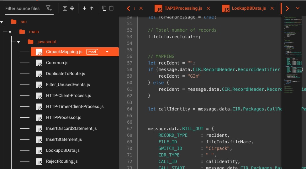 Script editor with autocomplete